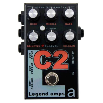 AMT C2 Legend Amps 2-Channel Preamp Distortion Pedal