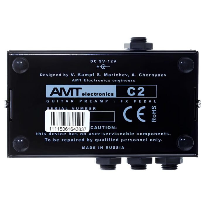 AMT C2 Legend Amps 2 Channel Preamp Distortion Pedal