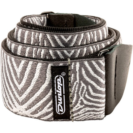 Dunlop D6722 Jacquard Guitar Strap - Zebra Cadabra