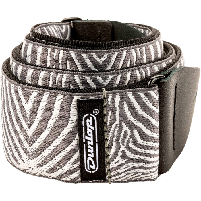 Dunlop D6722 Jacquard Guitar Strap - Zebra Cadabra