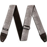 Dunlop D6722 Jacquard Guitar Strap - Zebra Cadabra