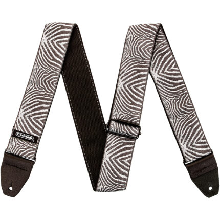 Dunlop D6722 Jacquard Guitar Strap - Zebra Cadabra