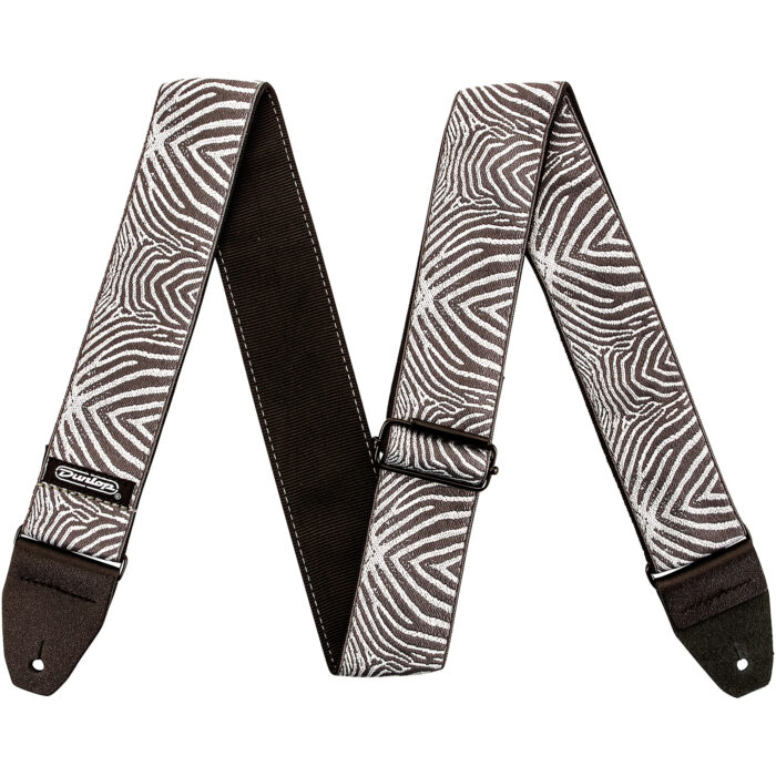 Dunlop D6722 Jacquard Guitar Strap - Zebra Cadabra