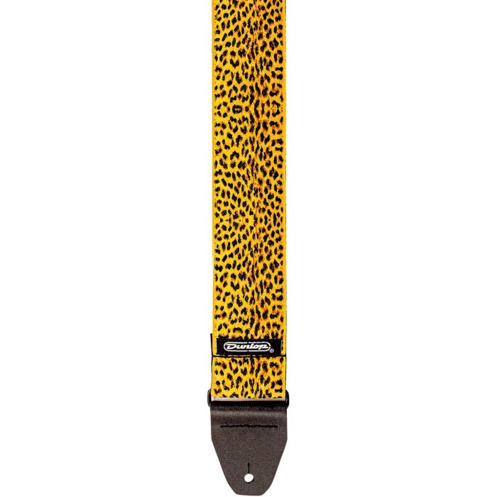Dunlop D6725 Jacquard Guitar Strap - Leopard Skin - Image 3
