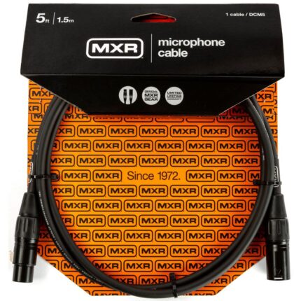 MXR DCM5 5' Foot Standard Series XLR Microphone Cable
