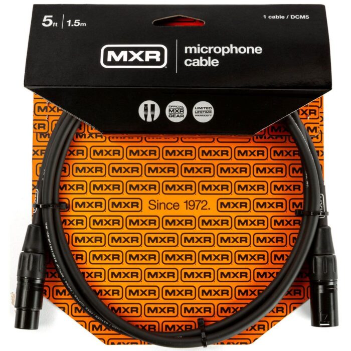 MXR DCM5 5' Foot Standard Series XLR Microphone Cable