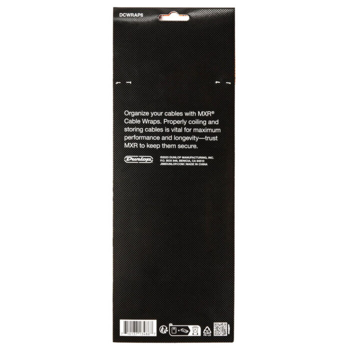 MXR DCWRAP6 Organizer Cable Tie Wraps - (6 Pack)