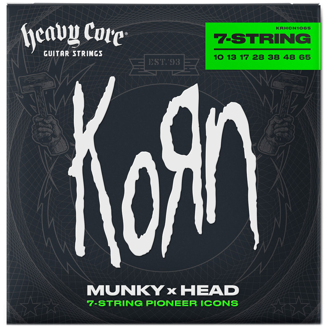 Dunlop KRHCN1065 Heavy Core Korn Strings