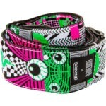 Dunlop ILD14 ILOVEDUST Jacquard Guitar Strap - Mnemonic Fuzz