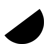 black white
