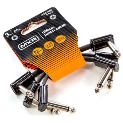 MXR 3PDCPR03 3-Inch Right Angle Ribbon Patch Cable (3-pack)