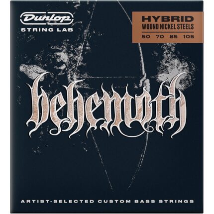 Dunlop Behemoth Hybrid Wound Nickel Bass Strings 50-105