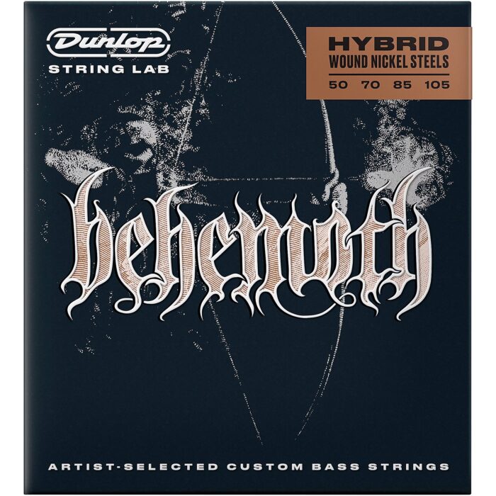 Dunlop Behemoth Hybrid Wound Nickel Bass Strings 50-105