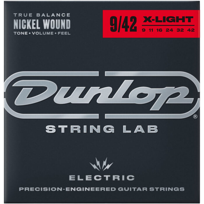 Dunlop DEN0942 Nickel Plated Steel Electric Guitar Strings 09-42
