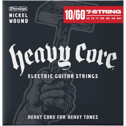 Dunlop DHCN10607 Heavy Core Electric Guitar Strings 10-60