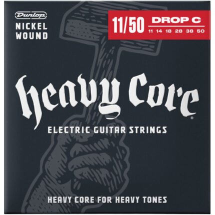 Dunlop DHCN1150 Heavy Core Electric Guitar Strings 11-50