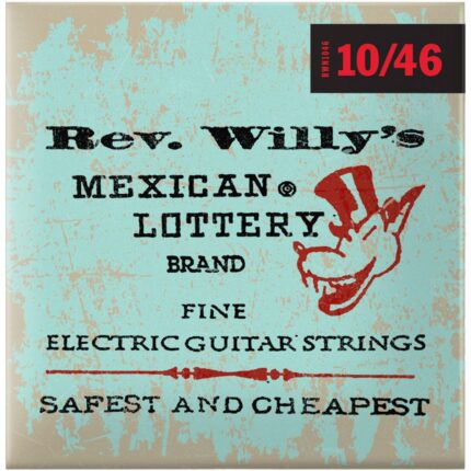 Dunlop RWN1046 Rev Willys Lottery Brand Guitar Strings 10-46