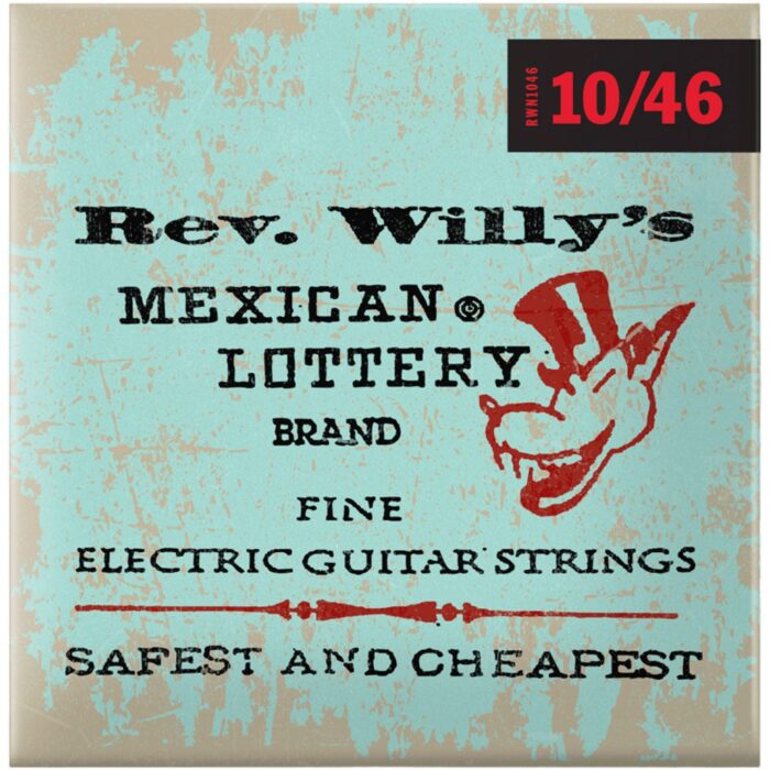 Dunlop RWN1046 Rev Willys Lottery Brand Guitar Strings 10-46