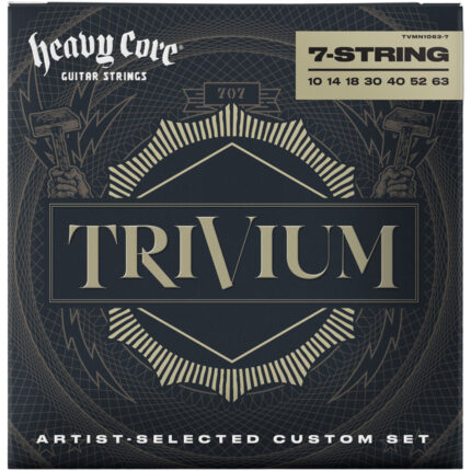 Dunlop TVMN10637 Heavy Core Trivium Electric Guitar Strings