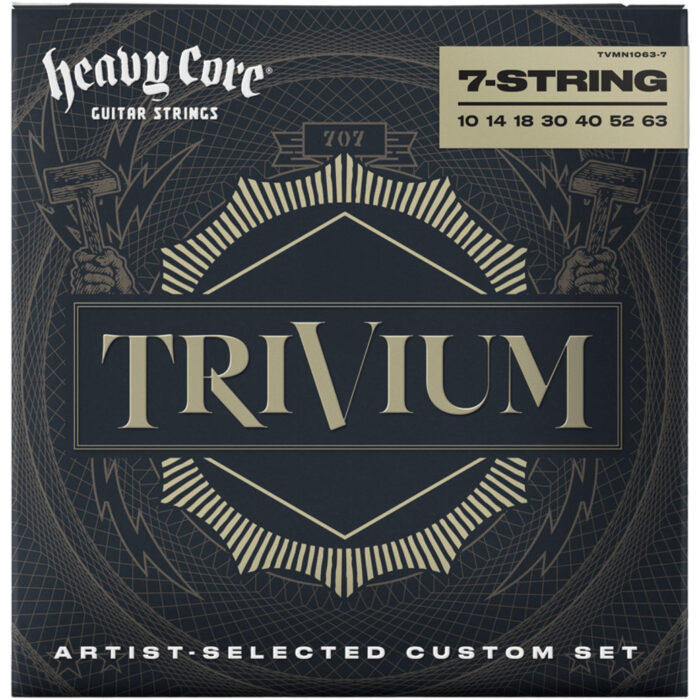 Dunlop TVMN10637 Heavy Core Trivium Electric Guitar Strings
