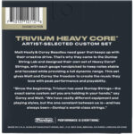 Dunlop TVMN10637 Heavy Core Trivium Electric Guitar Strings
