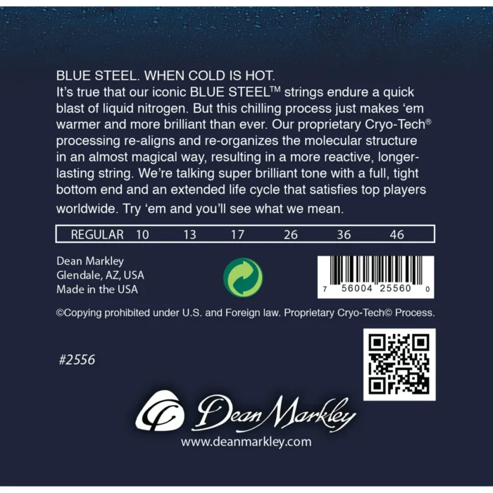 Dean Markley 2556 Blue Steel Electric Guitar Strings - Regular
