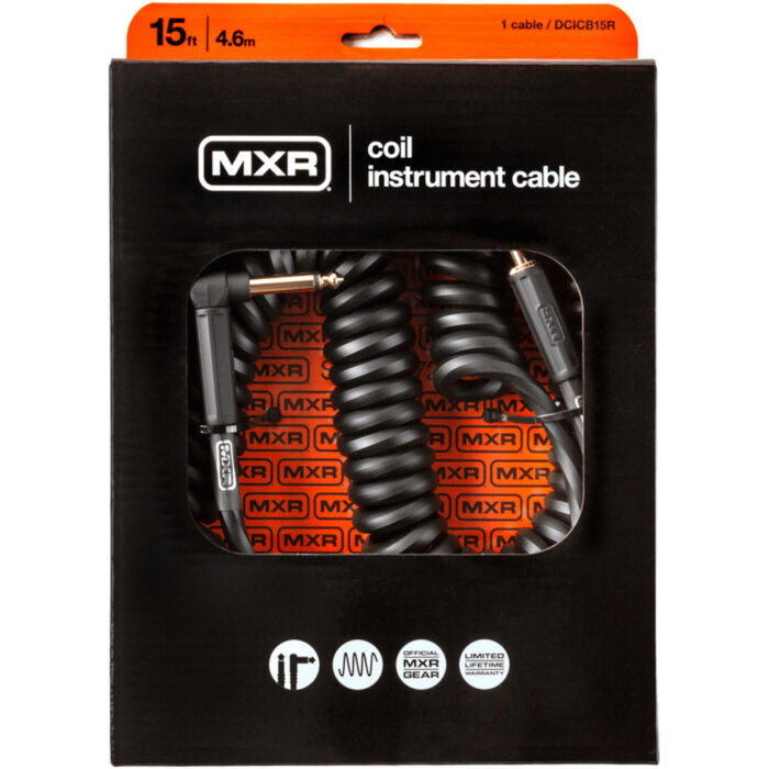 MXR DCICB15R 15' Foot Coil Instrument Cable