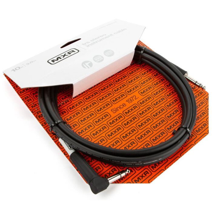 MXR DCIST10R 10' Foot TRS Stereo Instrument Cable