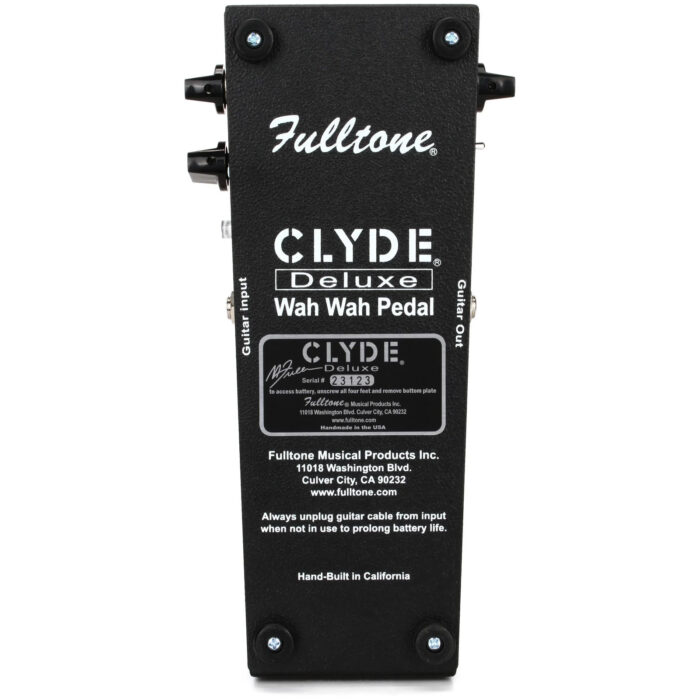 Fulltone Clyde Deluxe Wah Pedal