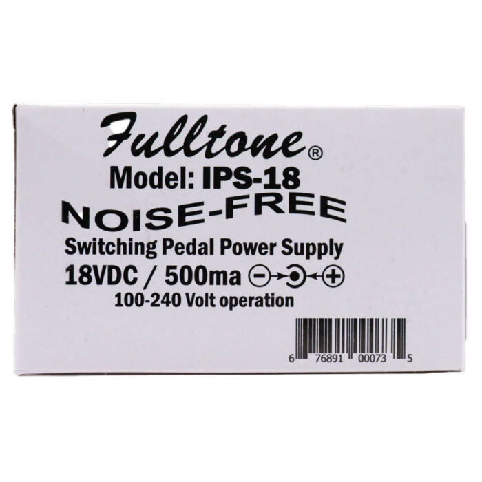 Fulltone IPS-18 18V 500mA Power Supply - Image 4