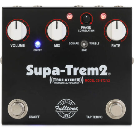 Fulltone Custom Shop Supa-Trem 2 V2 Stereo Tremolo Pedal